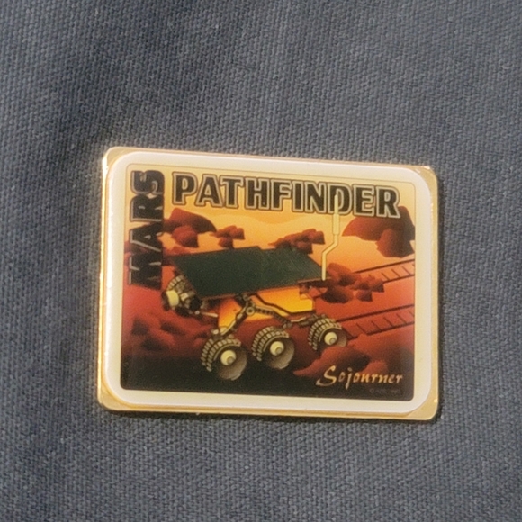 Sojourner Other - Vtg Sojourner Mars Pathfinder Lapel Pin